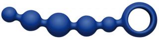 Joyballs anal, Wave, kurz, Blau (short, blue) - Anál gyöngysor, anál tágító, anál izgató Kék