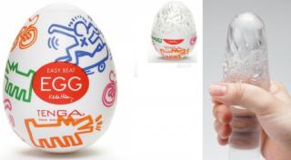 KEITH HARING EGG Street - Tenga Tojás, Férfi maszturbátor