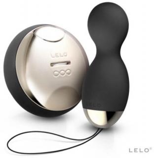 LELO - Hula Beads Black EU - Luxus vibrátor, AKKUS szilikon vibrátor