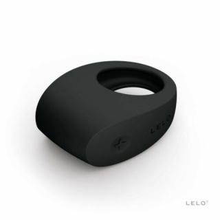 LELO Tor 2 - akkus péniszgyűrű (fekete) - Luxus szilikon péniszgyűrű,  vibrációs gyűrű
