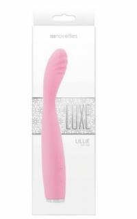 Luxe - Lillie - G-pont  szilikon vibrátor 18,7 cm Pink