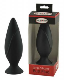 MALESATION Silicone Plug large - Anál plug, Szilikon Anál tágító