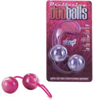 Marbilized Duo Balls - Gésagolyó Pink