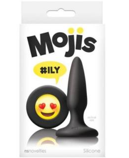 Moji's - ILY - Black - Anál plug, anál tágító