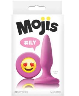 Moji's - ILY - Pink Anál plug, anál tágító
