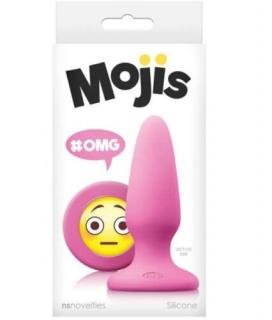 Moji's - OMG - Medium - Pink - Anál plug, Szilikon Anál tágító