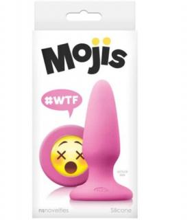 Moji's - WTF - Medium - Pink - Anál plug, Szilikon Anál tágító