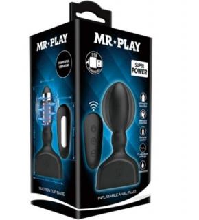 Mr. Play Inflatable Anal Plug - Anál plug, Anál tágító, Akkus, vibrátoros, anál ballon