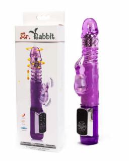 Mr. Rabbit Vibrator  - Forgófejá vibrátor 24 cm