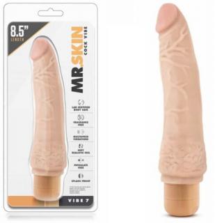 Mr. Skin Cock Vibe 7 - Élethű vibrátor 21,5 cm