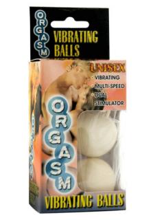 Orgasm Vibrating Ball Ivory - Gésagolyó vibrátoros - AKCIÓS