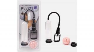 Penis enlarger Pump Soft Pussy Clear - péniszpumpa vagina betéttel  - AKCIÓS