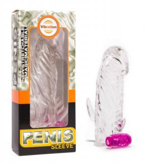 Penis Sleeve with vibration  - Pénisz hosszabbító, vibrátoros