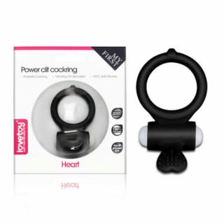 Power Clit Cockring - Vibrációs gyűrű, péniszgyűrű