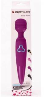 Pretty Love Body wand - Akkus Klitoriszizgatós sziliikon vibrátor
