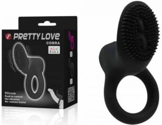 Pretty Love Cobra - Szilikon Vibrációs péniszgyűrű