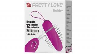 Pretty Love Debby - Szilikon vibrátor, tojás vibrátor, bullet vibrátor - AKCIÓS