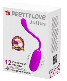 Pretty Love Julius Purple - tojás vibrátor