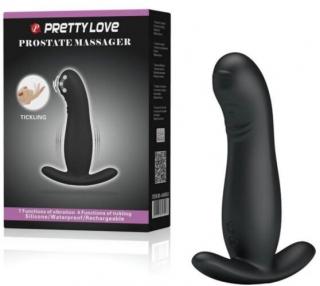 Pretty Love Prostate Massager - Akkus prosztata vibrátor fekete