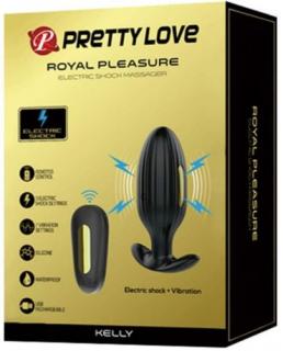 Pretty Love Royal Pleasure Kelly - Anál vibrátor, anál plug, anál tágító, vibrátoros, akkus, távirányítós
