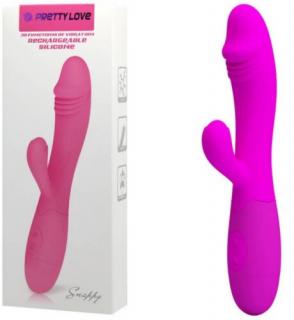 Pretty Love Snappy - Akkus klitoriszkaros szilikon vibrátor