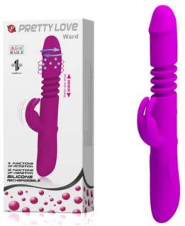 Pretty Love Ward - Forgófejű vibrátor 26 cm