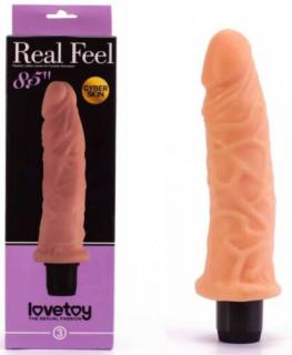 Real Feel Cyberskin Vibrator 4 - VALÓDI ÉLVEZET 19,8 cm