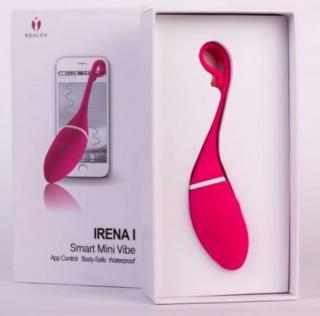 Realov - Irena Smart Egg Pink - Telefonnal irányítható Szilkon vibrátor