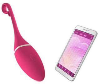 Realov - Irena Smart Egg Purple - Telefonnal irányítható Szilkon vibrátor