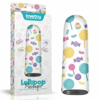 Rechargeable Lollipop Massager - rúdvibrátor, masszázs vibrátor