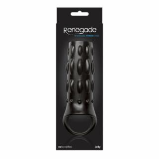 Renegade Reversible Power Cage Black - Péniszgyűrű, pénisz mandzsetta