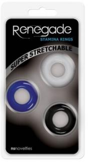 Renegade Stamina Rings - 3 db péniszgyűrű