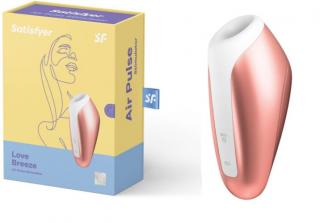 Satisfyer Love Breeze - okos, akkus, vízálló csiklóizgató vibrátor (barack)