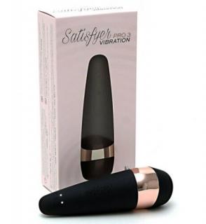 Satisfyer Pro 3 Vibration - Klitoriszizgató szilikon vibrátor 14 cm