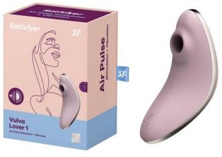 SATISFYER VULVA LOVER 1 - AKKUS CSIKLÓVIBRÁTOR (VIOLA)