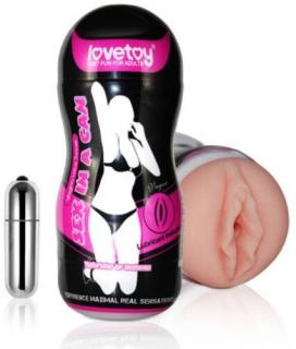 Sex In A Can Vibrating Vagina Tunnel - Élethű vagina, múpunci, vibrációs tojással