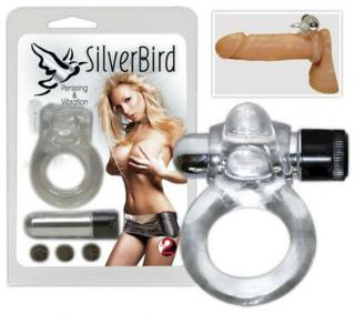 Silver Bird - vibrogyűrű, vibrációs péniszgyűrű