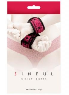 Sinful Wrist Cuffs Pink - Csukló bilincs
