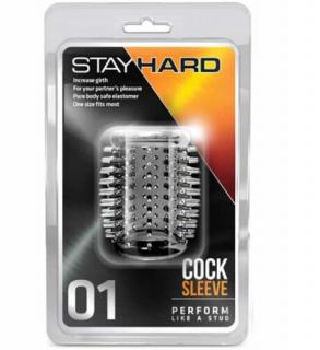 Stay Hard Cock Sleve 01 Clear - Péniszköpeny