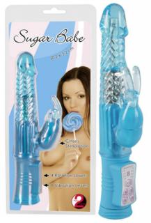 Sugar Babe blue - Gyöngyös nyuszis vibrátor