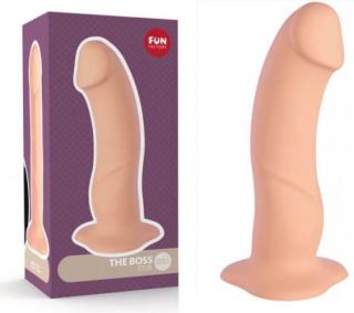 The Boss Nude  - A főnök! szilikon dildó 18 cm