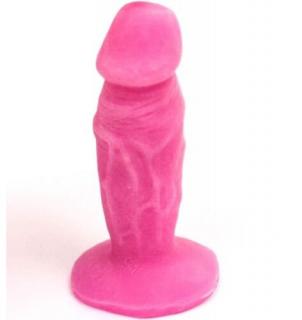 The Little Stud Penis Pink- Anál plug, anál dildó, élethű dildó 11 cm - AKCIÓS