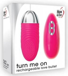 Turn Me On Rechargeable Love Bullet - Tojás vibrátor