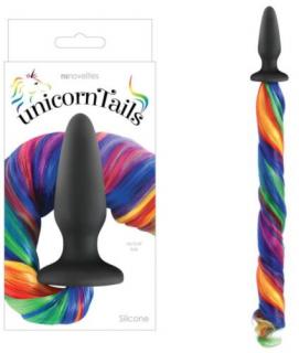 Unicorn Tails - Rainbow - Anál plug, anál izgató, anál tágító