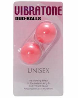 Vibratone Duo Balls Pink Blistercard - Pink