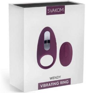 Winni Violet - AKKUS  vibrációs péniszgyűrű, erekciógyűrű