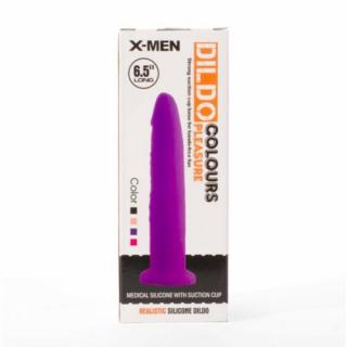 X-MEN 6.5" Dildo Colours Pleasure Flesh 2 - Élethű dildó 16,5 cm (TEST SZÍNŰ)