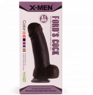 X-MEN Ford's 8.1" Cock - Élethű dildó 20,5 cm