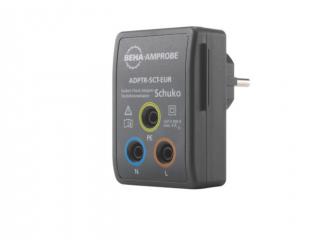 Amprobe ADPTR-SCT-EUR fali 230V-os aljzat adapter teszter Schuko aljzat