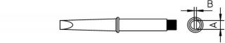 Weller CT5 A6	forrasztócsúcs 1.6mm 310 Celsius